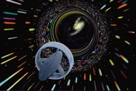 美科学家找到数学漏洞！理论证实：人类穿越虫洞时空旅行是可行的图片