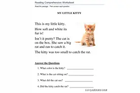 英语原版阅读：My Little Kitty图片