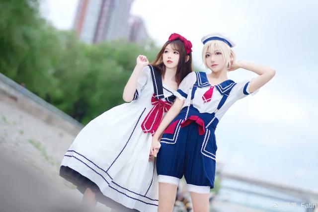少女夏日必备风格？海军风Lolita驾到！听说沙滩和海军风更配哦