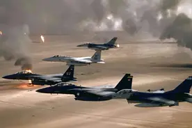 1991年海湾战争：百万大军成活靶子，陆军100小时结束战争图片