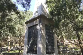 奋斗百年路 启航新征程·身边的爱国主义教育基地丨泰山景区①革命烈士纪念碑：聆听英雄事迹 传承红色基因图片