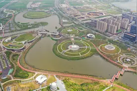 逛完上海天文馆别急着走，一步之隔的这个上海最大海绵公园你去了吗？图片