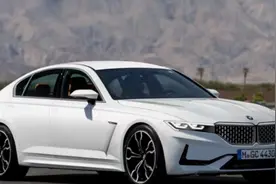 2023款宝马5系曝光，贯穿尾灯有了，双联屏也有了，学到E级精髓图片