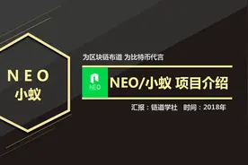 【项目评级】数字货币，NEO/小蚁项目评级视频封面