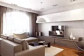 100款经典小户型客厅装修实景展示，总有你喜欢的一种