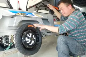 如何调整电动三轮车后轮的刹车？学会这个不求人，电动车想自己修