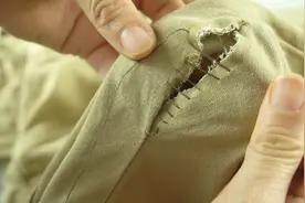 裤子破了别再扔了，奶奶教我一招无痕缝法，快速修补不留痕迹