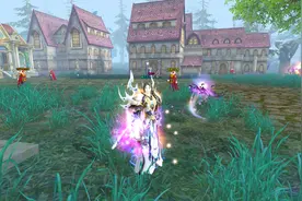 完美世界国际版：3轮16P，法术吟唱-97%羽灵在西路鬼镇做任务