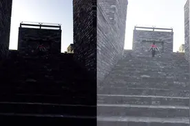 照片背光人脸乌黑怎么办？找到相册里的隐藏功能，瞬间清晰可见