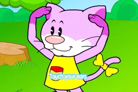 幼儿启蒙英语：身体部位的英文表达！有对话和歌曲，简单易学！