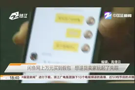 闲鱼网上万元买到假包，想退货卖家玩起了失踪