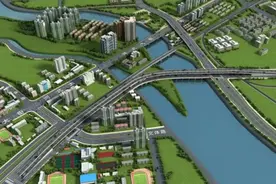 路生两翼贯东西 沟通南北解“围城” 海滨路延伸工程向建党百年献礼图片