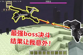 我的世界：最强boss单挑，凋零和末影龙究竟谁更强？