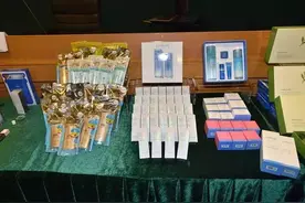 香港海关检获万余件假冒化妆品 兰芝、悦诗风吟、安耐晒中招……图片