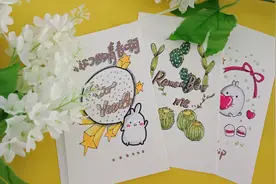 毕业季，手绘一张明信片，送给同学、闺蜜、老师，纪念我们的青春视频封面