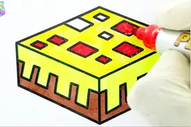 我的世界绘画教室 教你画出梦幻般的蛋糕