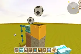 迷你世界：一分钟教你制作简单的足球发射器教学
