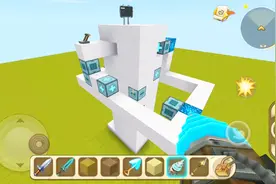 迷你世界：制作高科技会行走的机械房