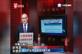 央行行长罕见回应A股大跌视频封面