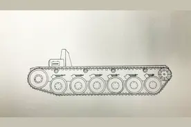 德国装甲部队这辆战车，开始画感觉很熟悉，最后完全不认识