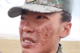 看着心疼！西藏军区官兵在高原训练，强紫外线将脸庞晒到脱皮
