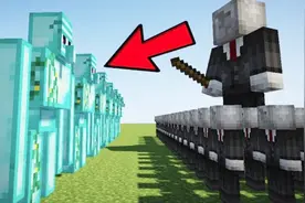 我的世界：城门一开发起冲锋，钻石部队VS黑夜人部队