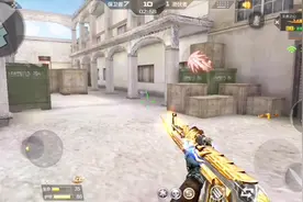 cf手游：完虐快手主播，拿着王者之心不断嘲讽我的平民黄金AK