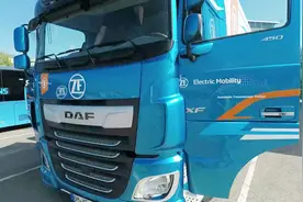 这不是欧洲卡车模拟，西风德国测评总重40吨新款DAF XF