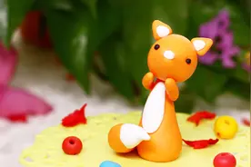 橡皮泥手工DIY：亲手做个可爱的小狐狸吧，步骤很简单，一看就会视频封面