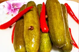 泡黄瓜这样做出来，既简单又好吃，您学会了吗？