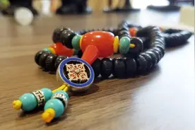 文玩佛头佛塔一体三通珠子怎么穿？视频封面