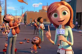 小伙发明人工降雨器，从此天上下起火腿雨，小镇居民玩的不亦乐乎