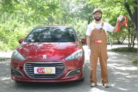 如何进行电瓶应急搭电，2014款东风标致308「云修车教学视频」