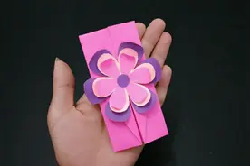 教师节手工制作立体花朵贺卡，简单漂亮又省钱，老师收到乐开花视频封面