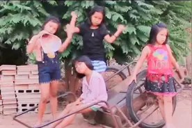 戏精小女孩模仿《WHISTLE)》MV，正版看了都佩服！