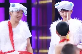 4岁小孩穿陕北羊皮褂子上台，一曲《安塞腰鼓》让谢娜眼睛离不开视频封面