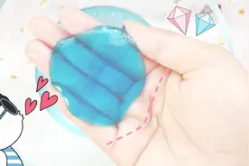 如何快速自制高透泥？2分钟成型的水晶泥教程，不用放置的泰透