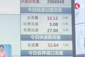 国庆长假第一天 G1501崇明方向通行较拥堵视频封面