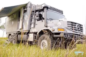 奔驰Zetros房车 千万级奢华6x6定制重型越野卡车视频封面