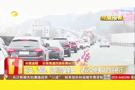 首波返程高峰来临 长张高速四座收费站已限流管制 建议时段避行视频封面