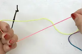 钓鱼教程，慢动作 鱼线连接竿稍的绑法视频封面