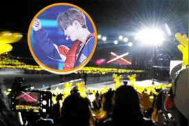 鹿晗演唱会座无虚席，现场与粉丝合唱情歌太甜了视频封面