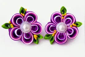 简单的立体丝带花手工发饰，女生们最喜欢，diy视频教程视频封面