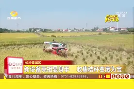 田间“神器”亮相！水稻秸秆自动捆扎 变废为宝实现“双赢”视频封面