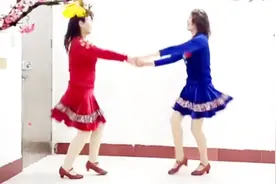 香馨香广场舞，简单双人舞