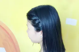 大学生中学生上学这样编发，简单好看，不影响视力视频封面