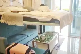 20平一居室精装房，客厅卧室一体式设计，简单舒适一个人住刚刚好