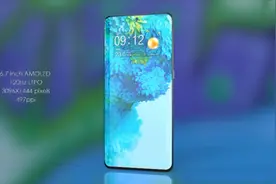 华为Mate40Pro概念图：前后双面屏后置6摄，刘海砍掉屏幕单打孔图片