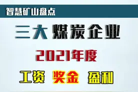盘点：2021年山西省三大煤炭企业工资、奖金及盈利情况对比图片