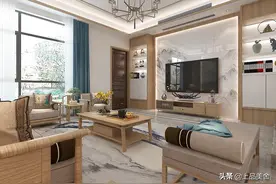 70后阿姨的退休新居，220平三层别墅，全屋藏不住的中式意境图片